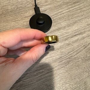 Oura ring  generation 3 size 7 yellow gold color